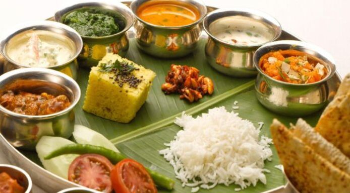 Menüoptionen des Tages