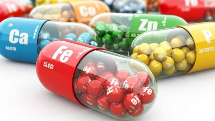 Vitamine in Lebensmitteln zur Steigerung der Potenz