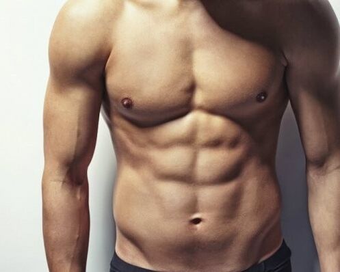 Ein Mann mit guter körperlicher Verfassung